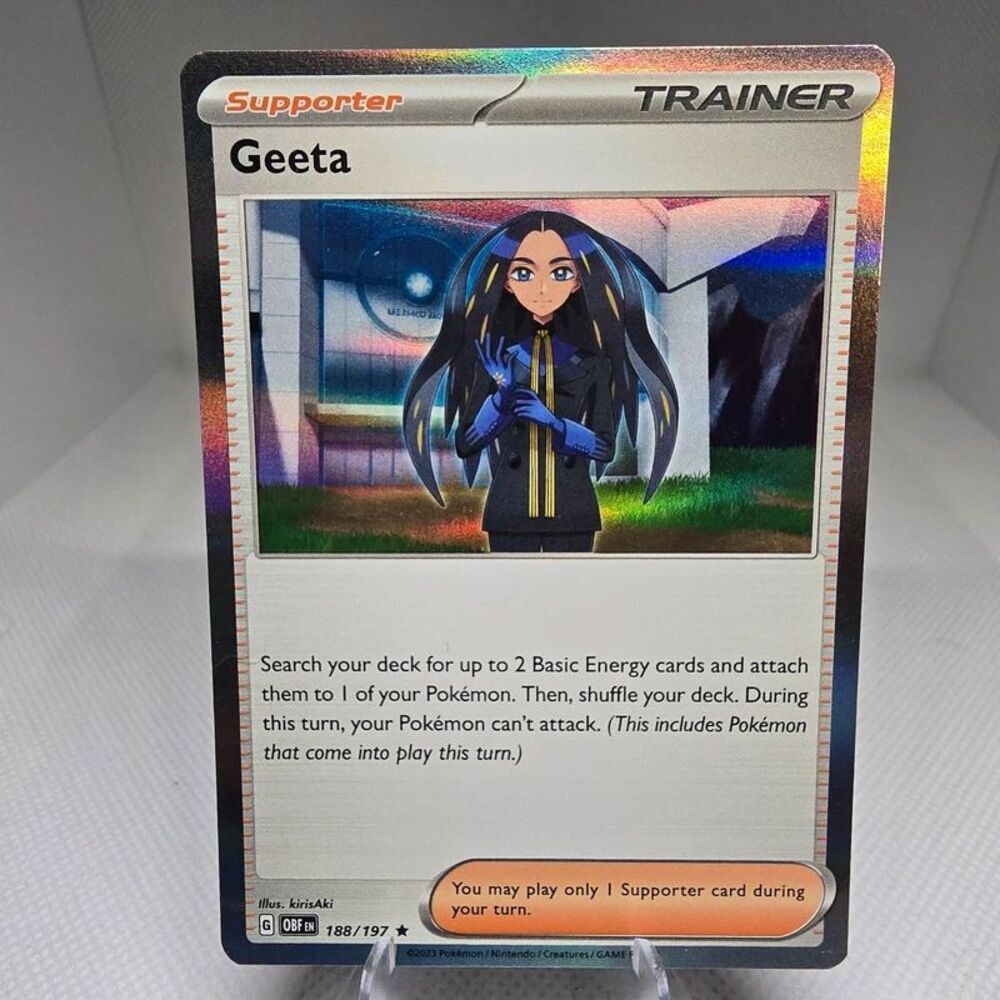 Geeta 188 Pokemon obsidian flames